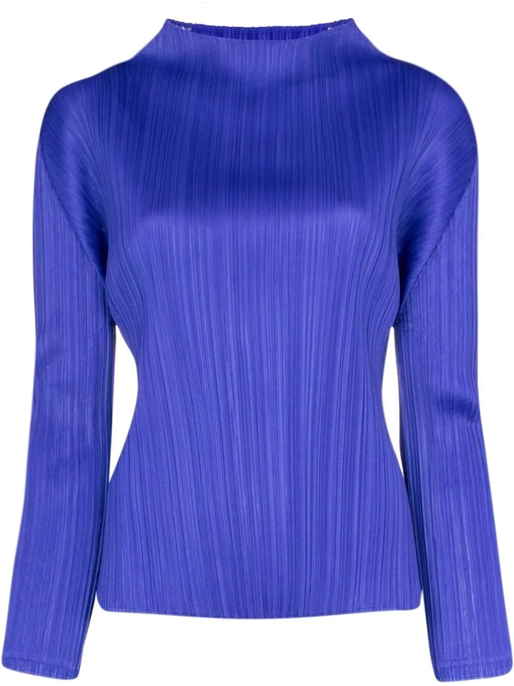 Monthly Colours January plissé-effect top - 1