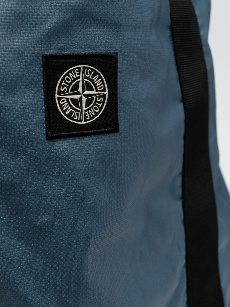 logo-patch tote bag - 5