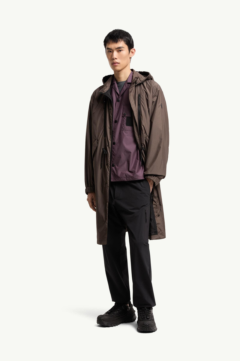 Moncler Aliso Hooded Rain Coat outlook