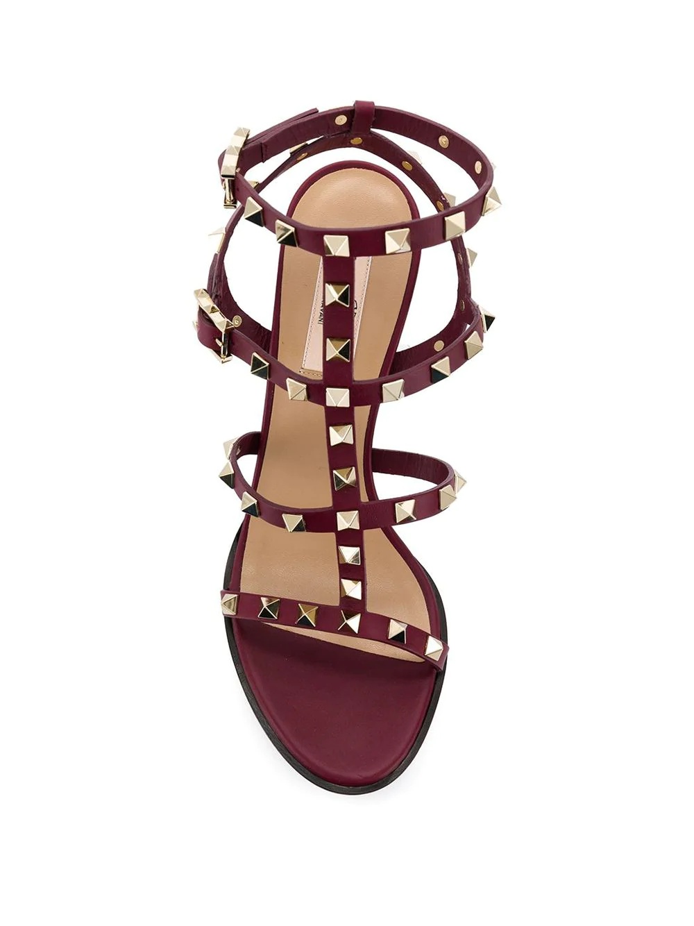 Rockstud high-heel sandals - 4