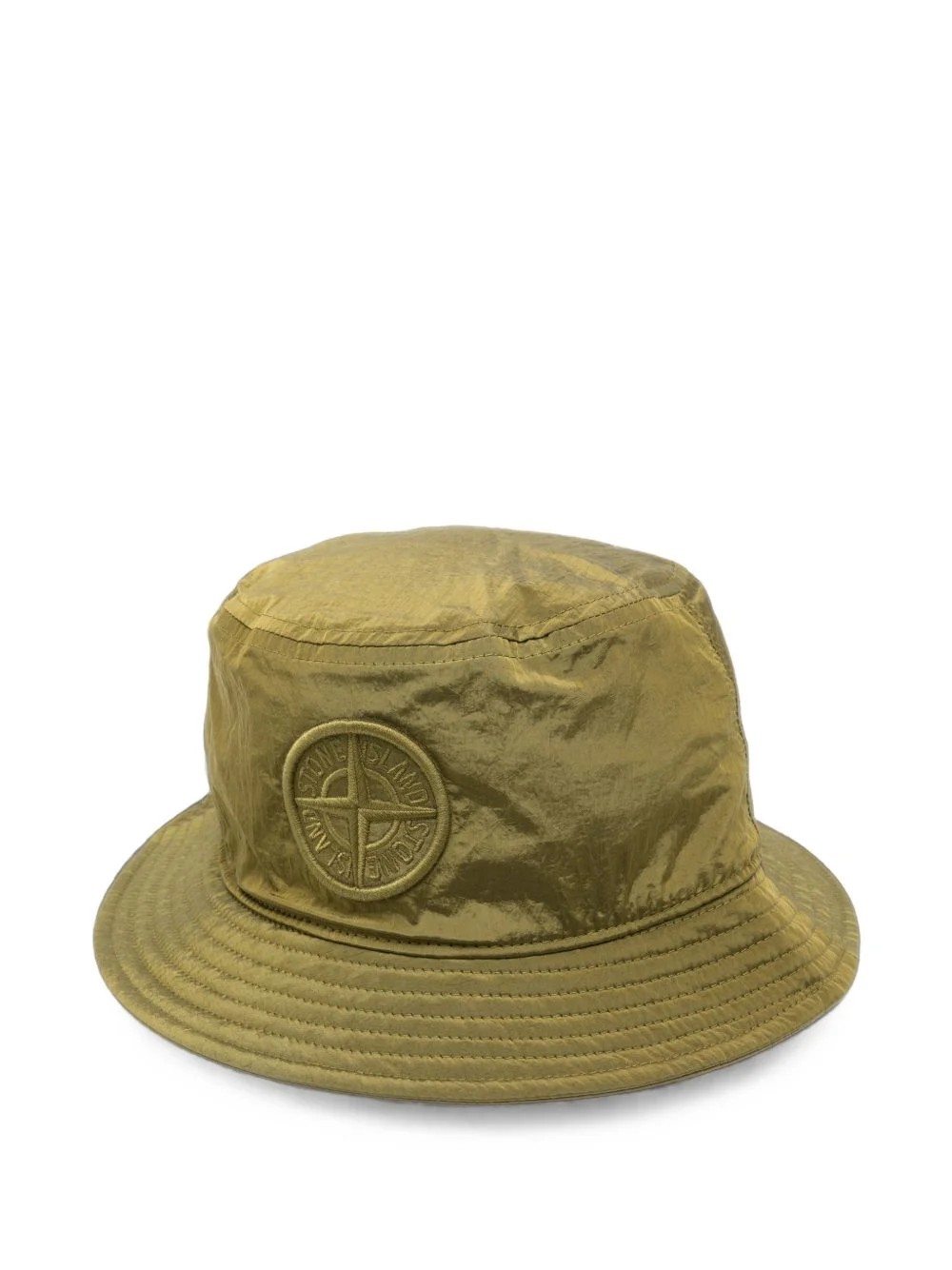 logo-patch bucket hat - 1