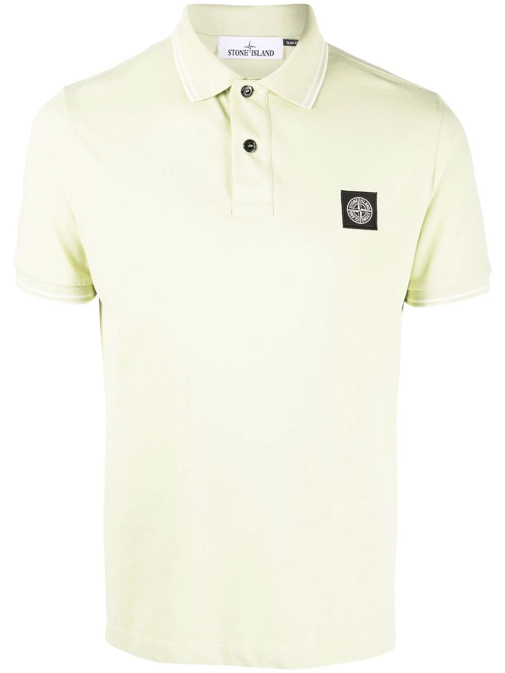 Compass patch polo shirt - 1