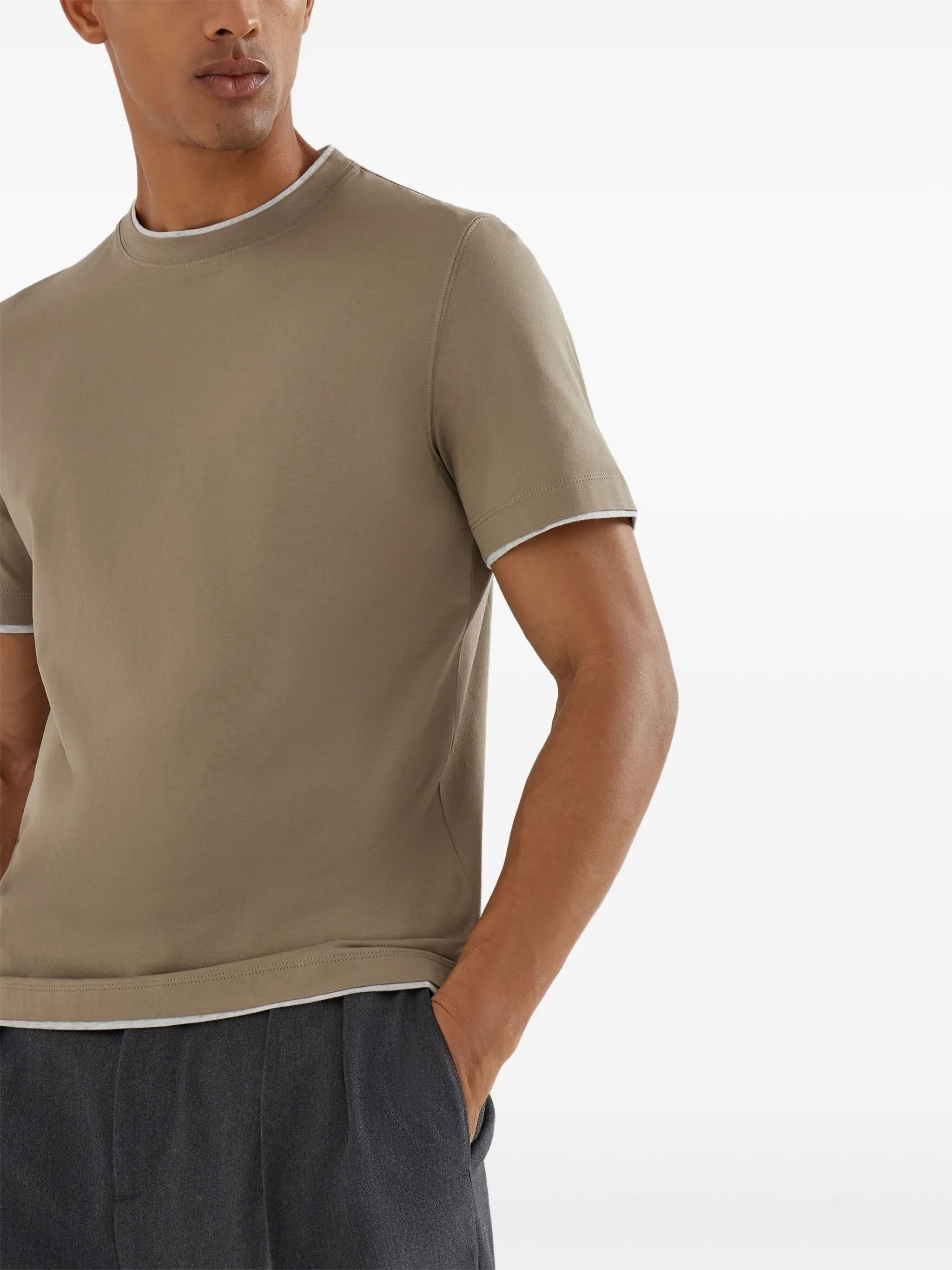 Brunello Cucinelli Cotton T-shirt - 1