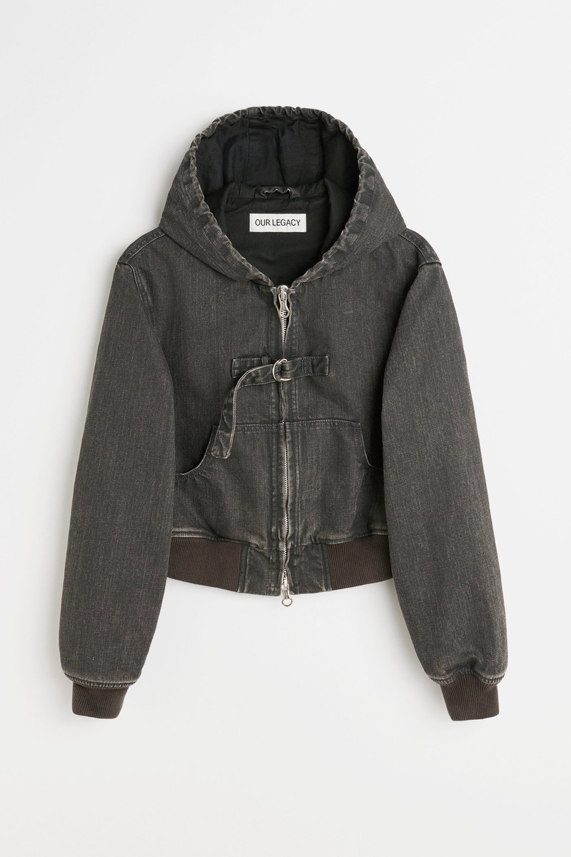 Coast Jacket Black Coated Wash 1
