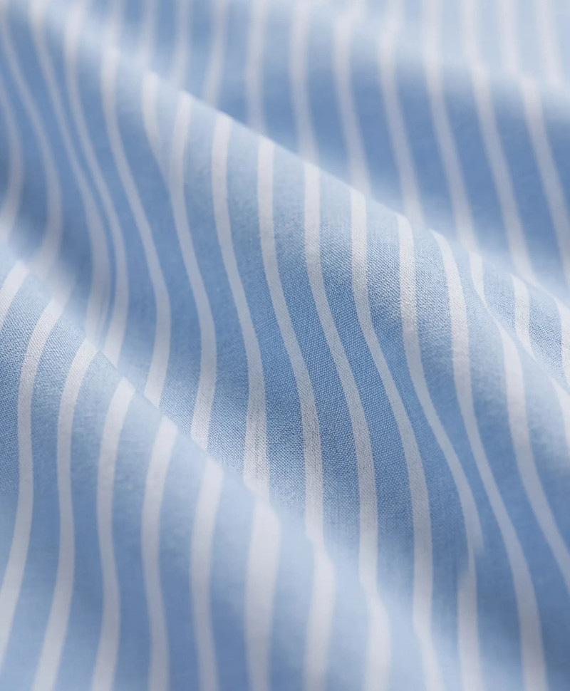 Cotton Broadcloth Striped Nightshirt 3