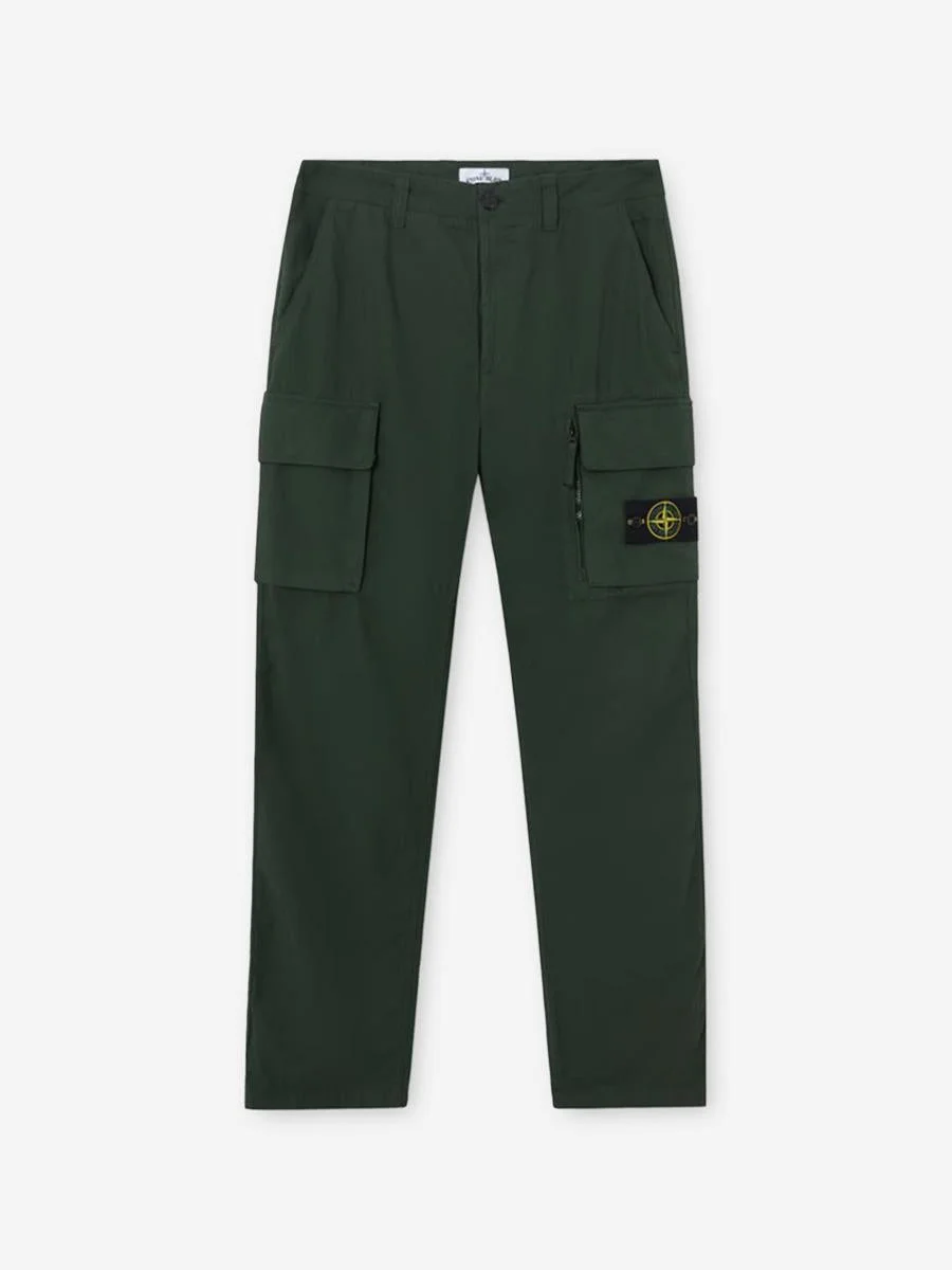 Stone Island Cargo Cotton Pants - 1