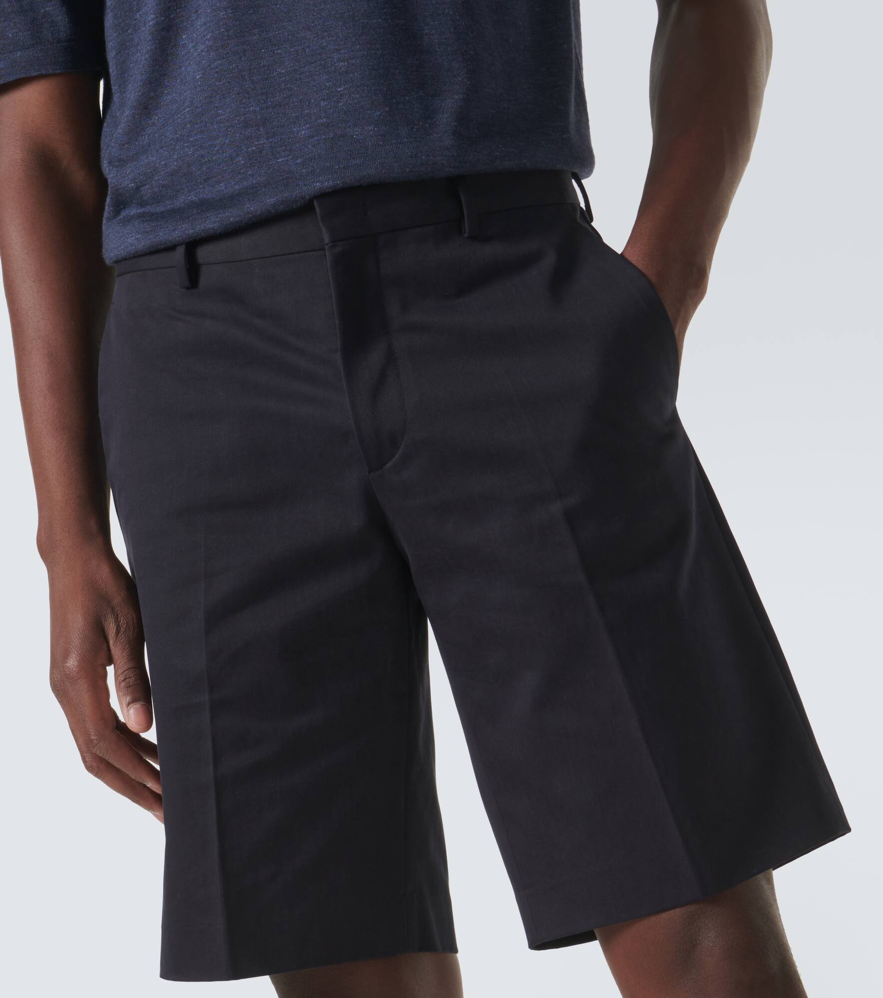 Fillmore cotton Bermuda shorts - 5