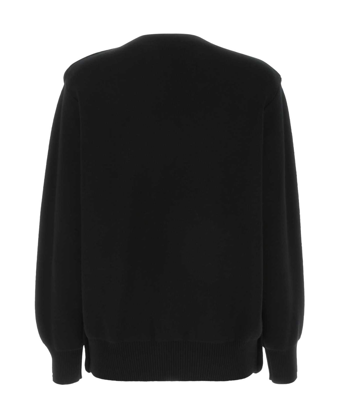 Black Cashmere Sweater - 2