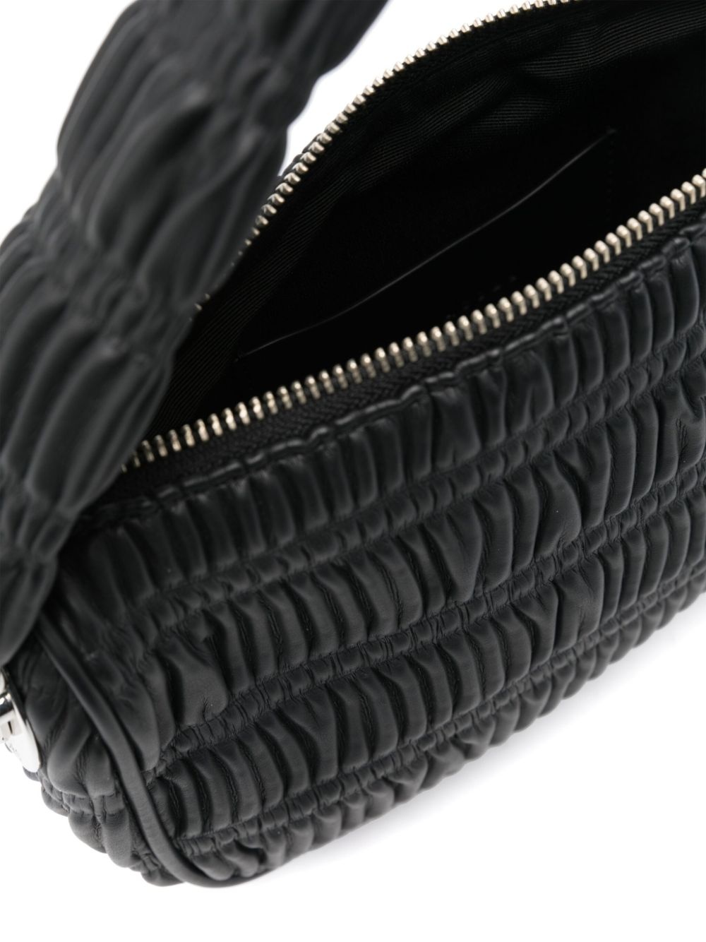shirred shoulder bag - 5