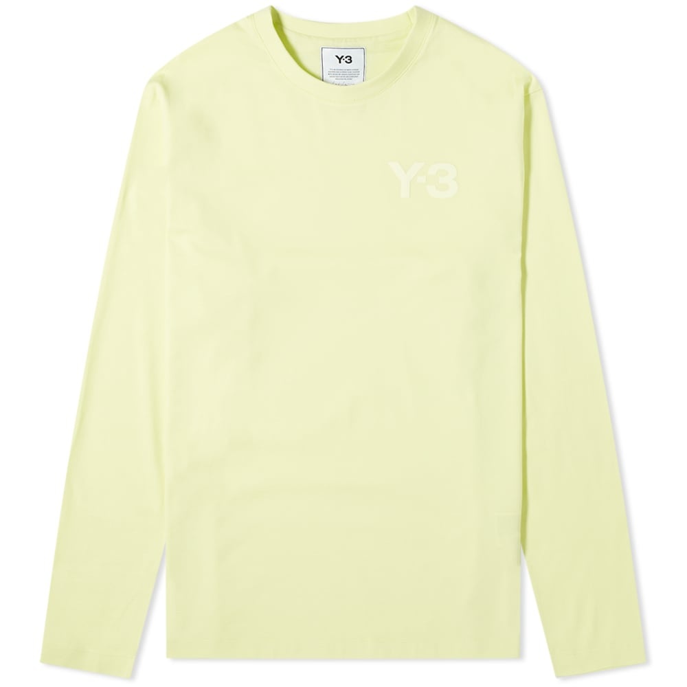 Y-3 Long Sleeve Classic Chest Logo Tee - 1