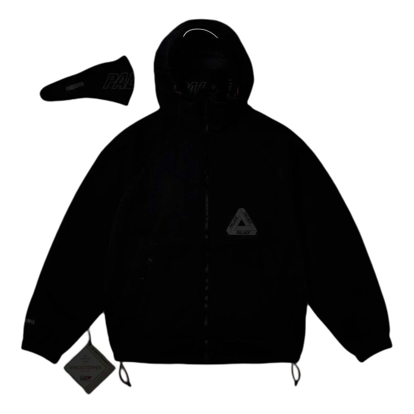 Palace GORE-TEX Windstopper Jacket 'Black' P26JK020 - 1