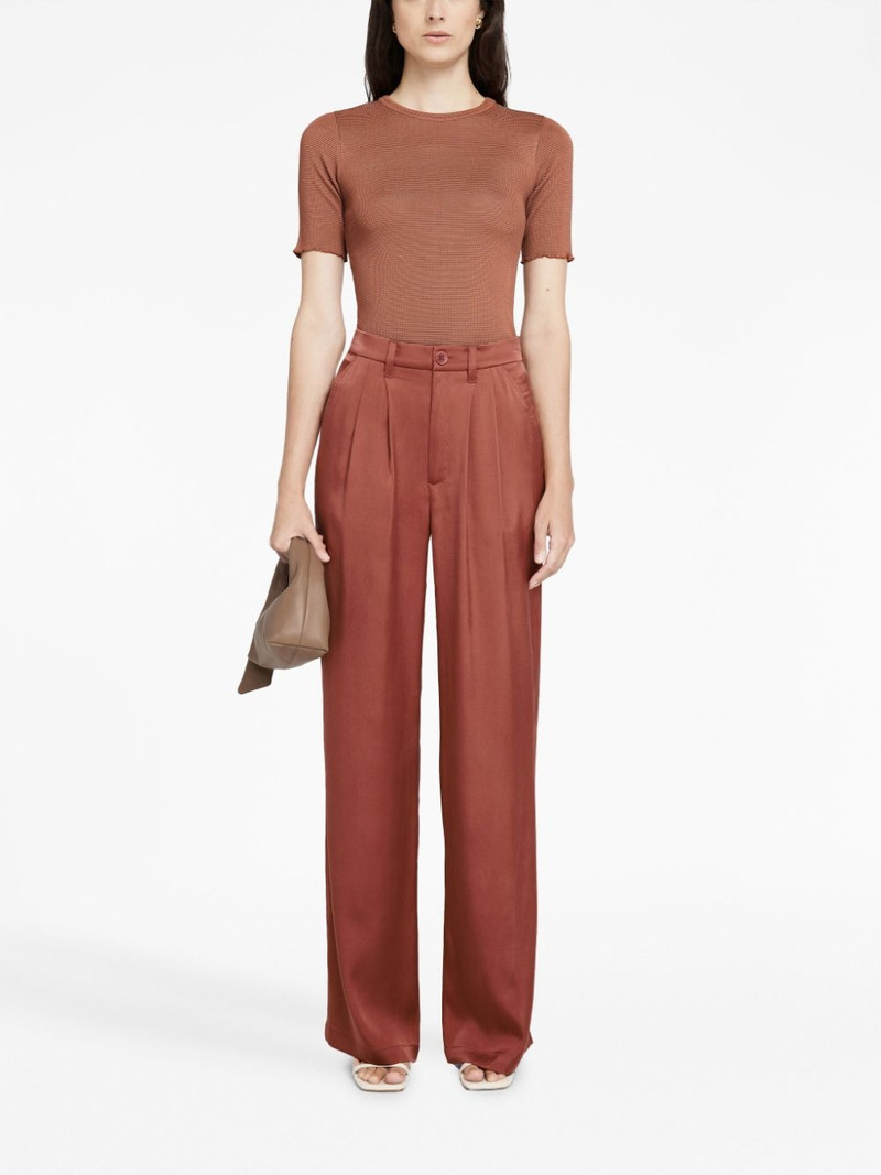 ANINE BING Carrie silk trousers outlook