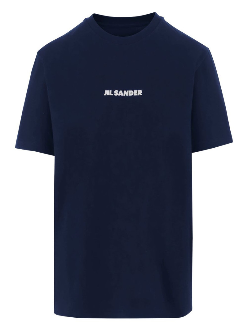 logo-print cotton T-shirt 1