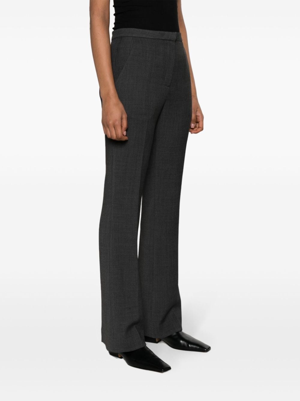 tailored bootcut trousers - 3