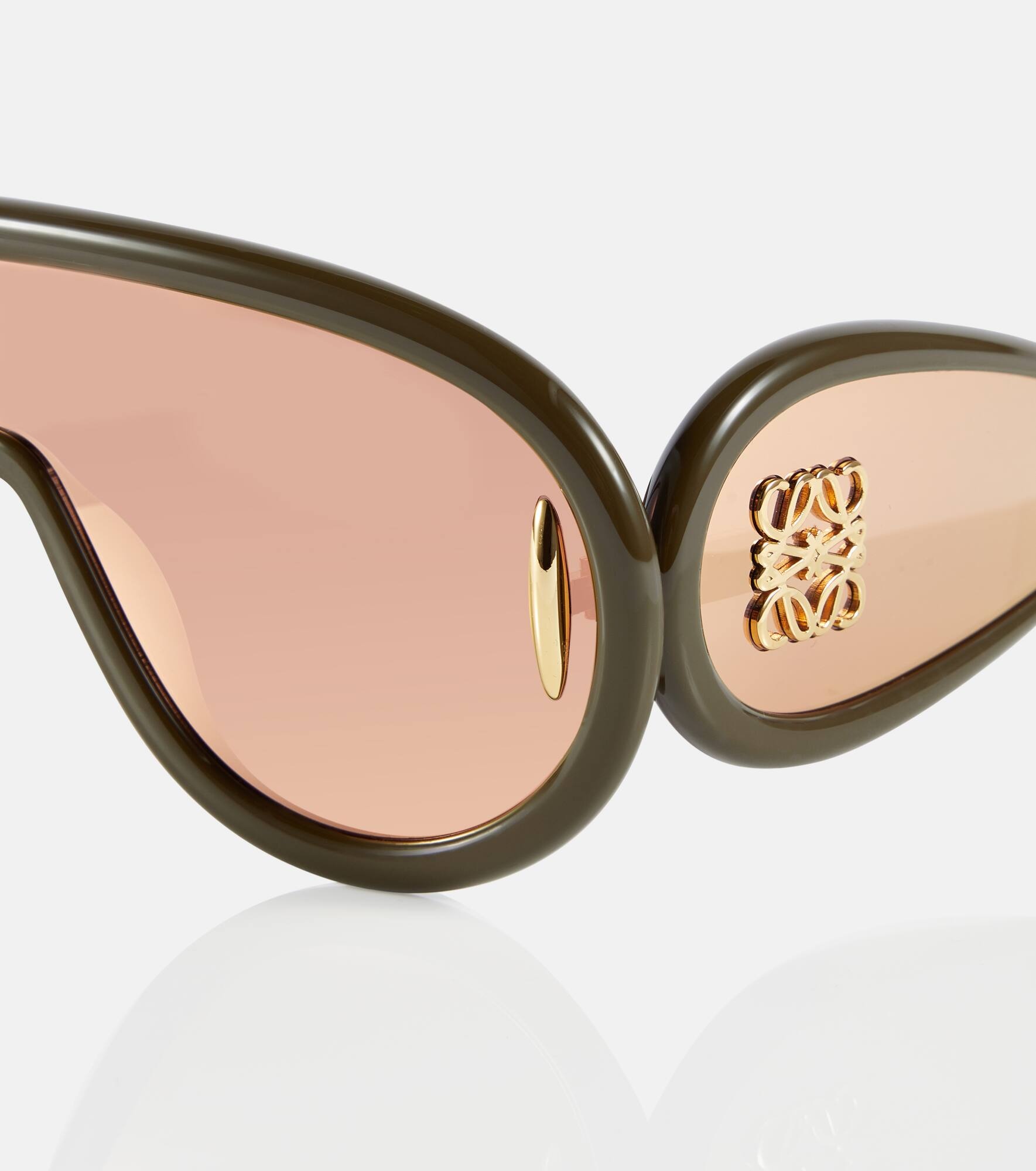 Oversized aviator sunglasses - 2