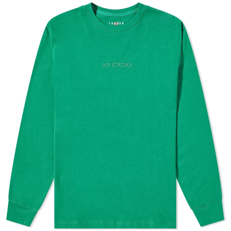 Air Jordan Wordmark Long Sleeve Tee - 1