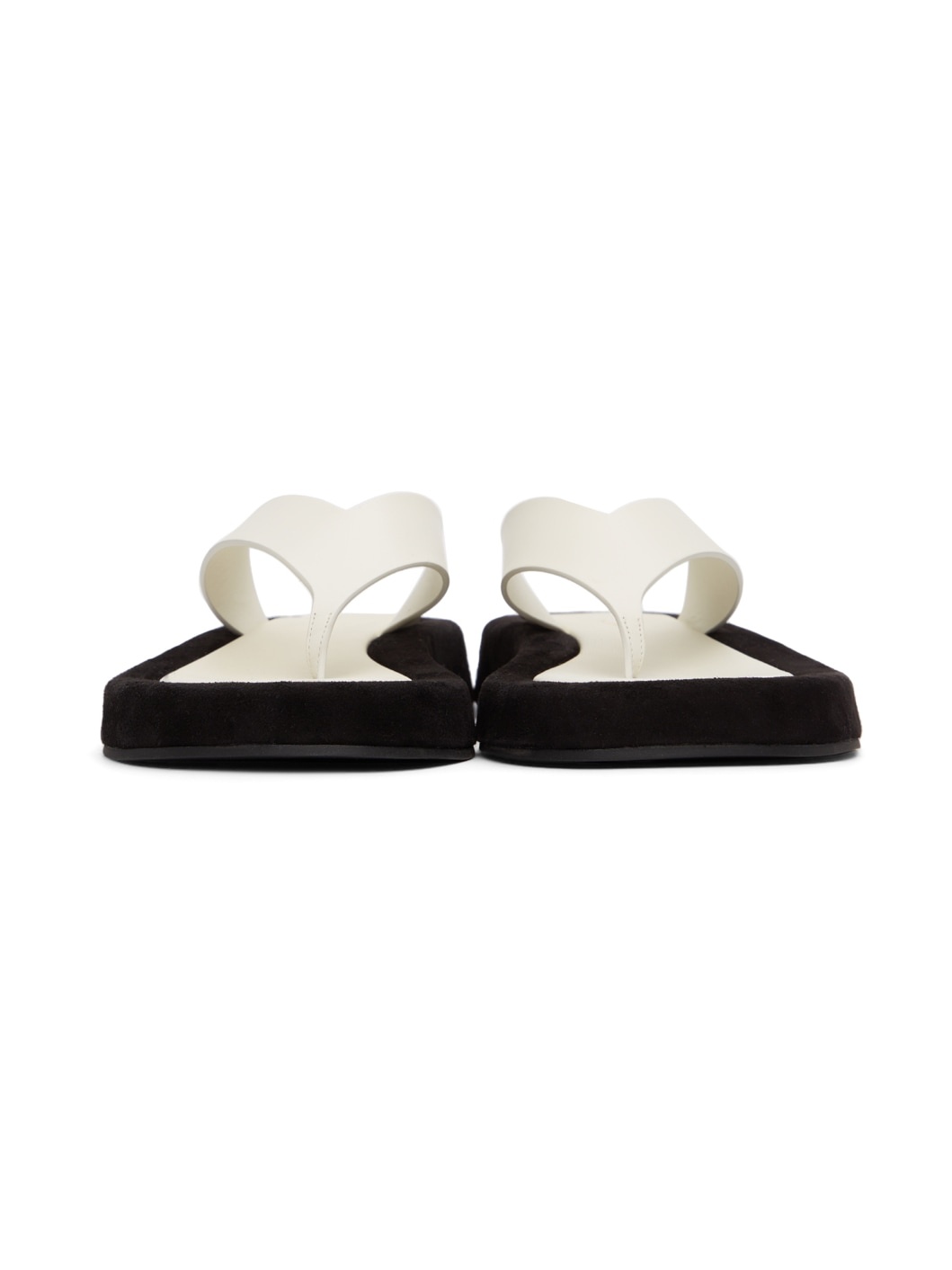 White Ginza Sandals - 2