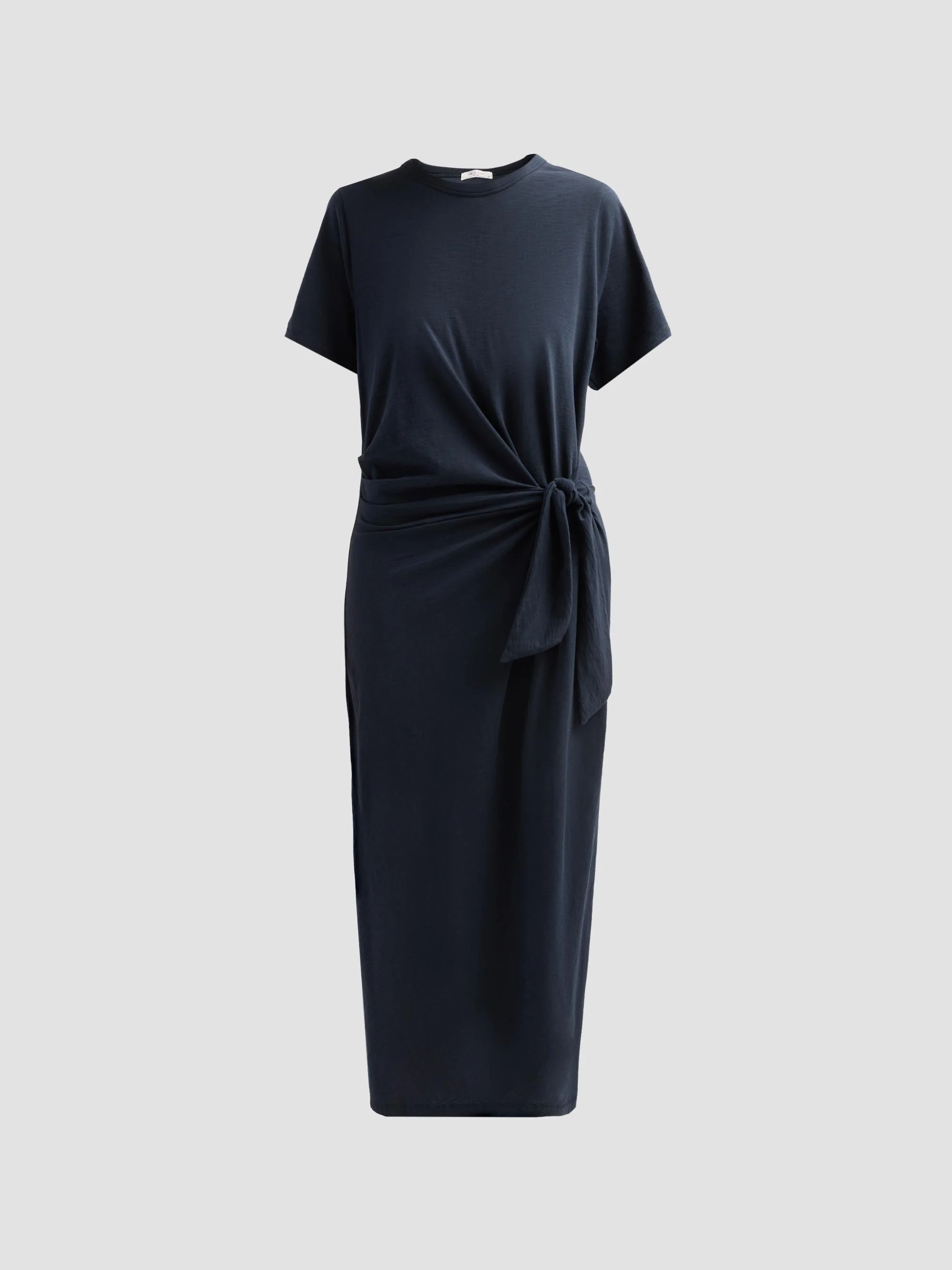 Women's The Slub Cotton Midi T-Shirt Dress - Salute - 1