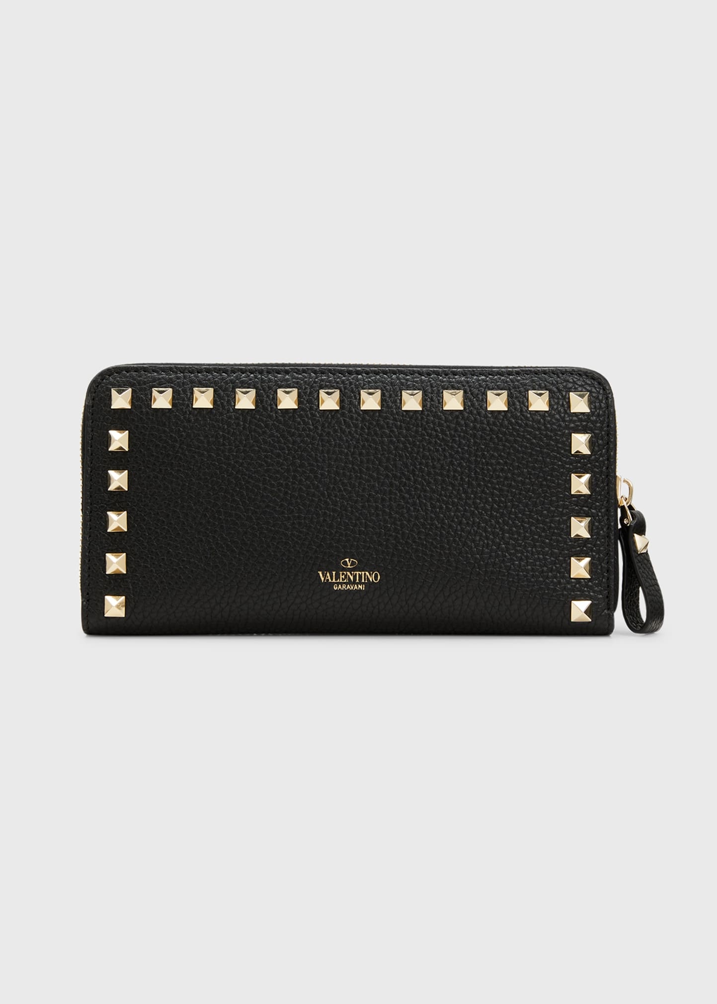 Rockstud Leather Continental Wallet - 1