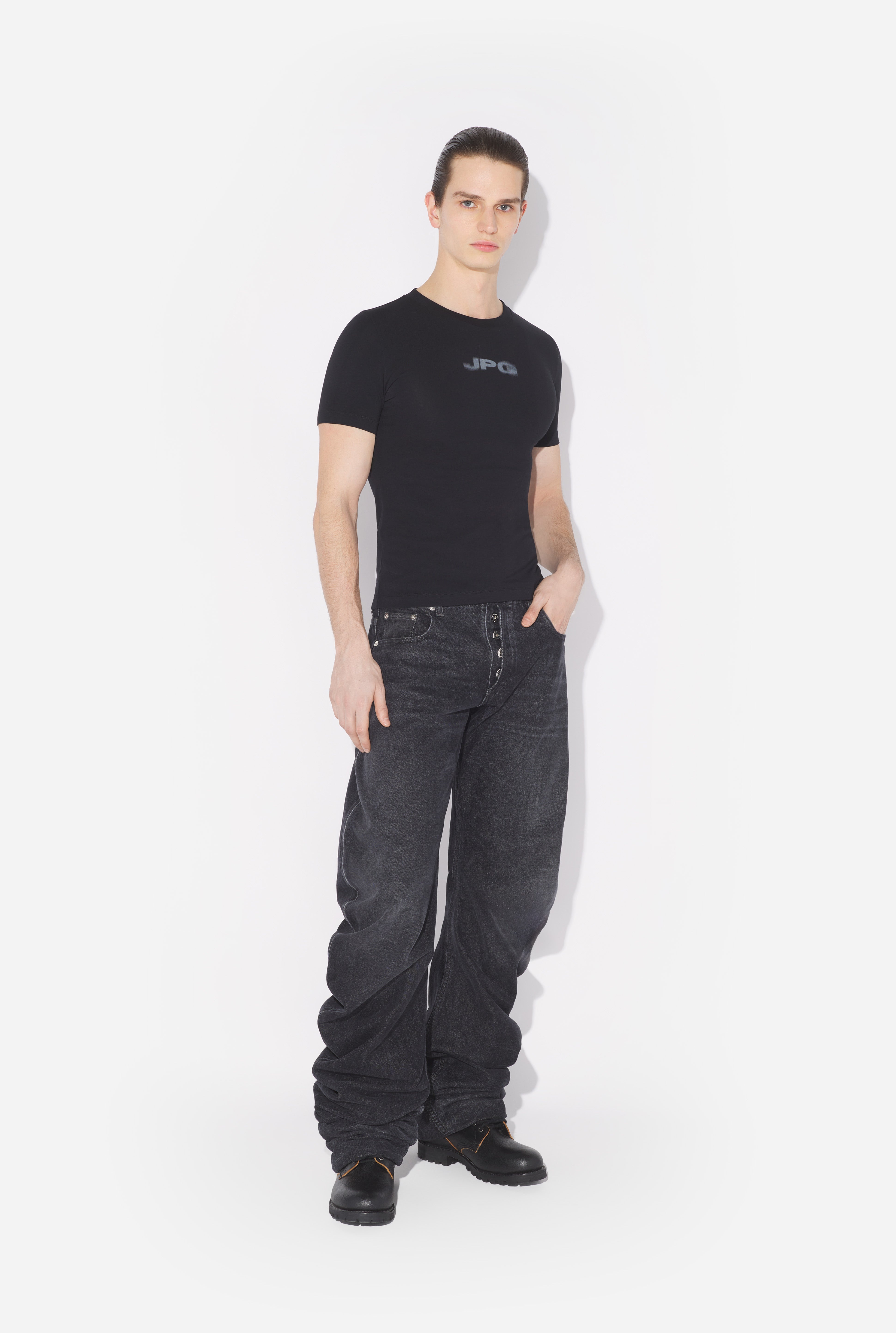 THE BLACK JPG BABY TEE - 5