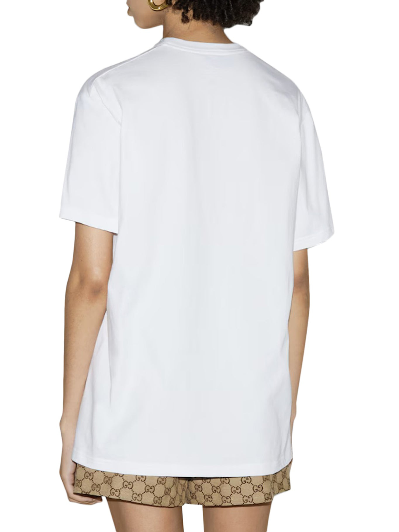 PRINTED COTTON JERSEY T-SHIRT - 4