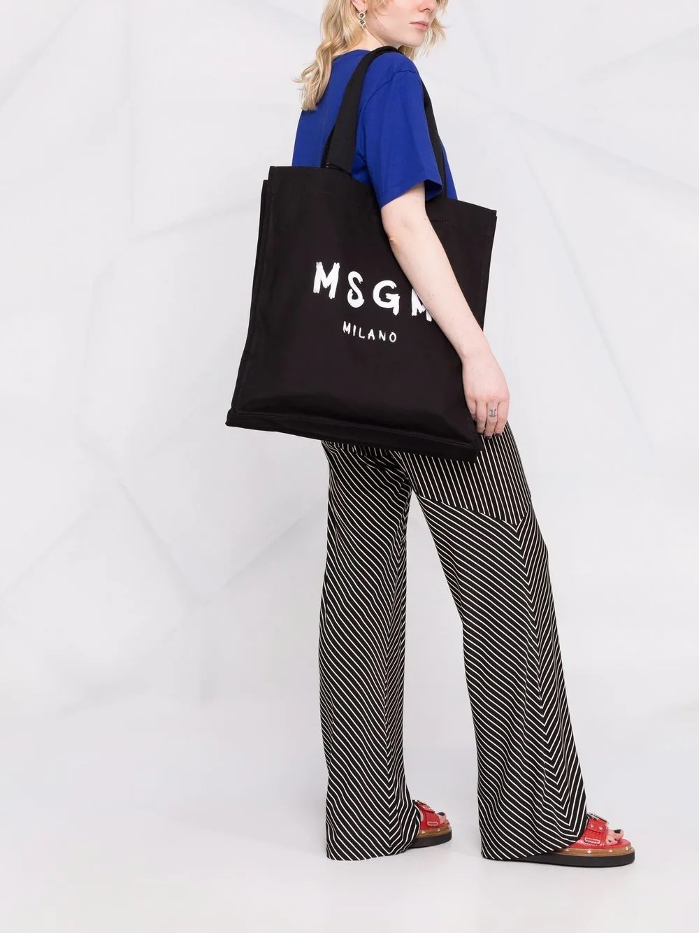 logo-print tote bag - 2