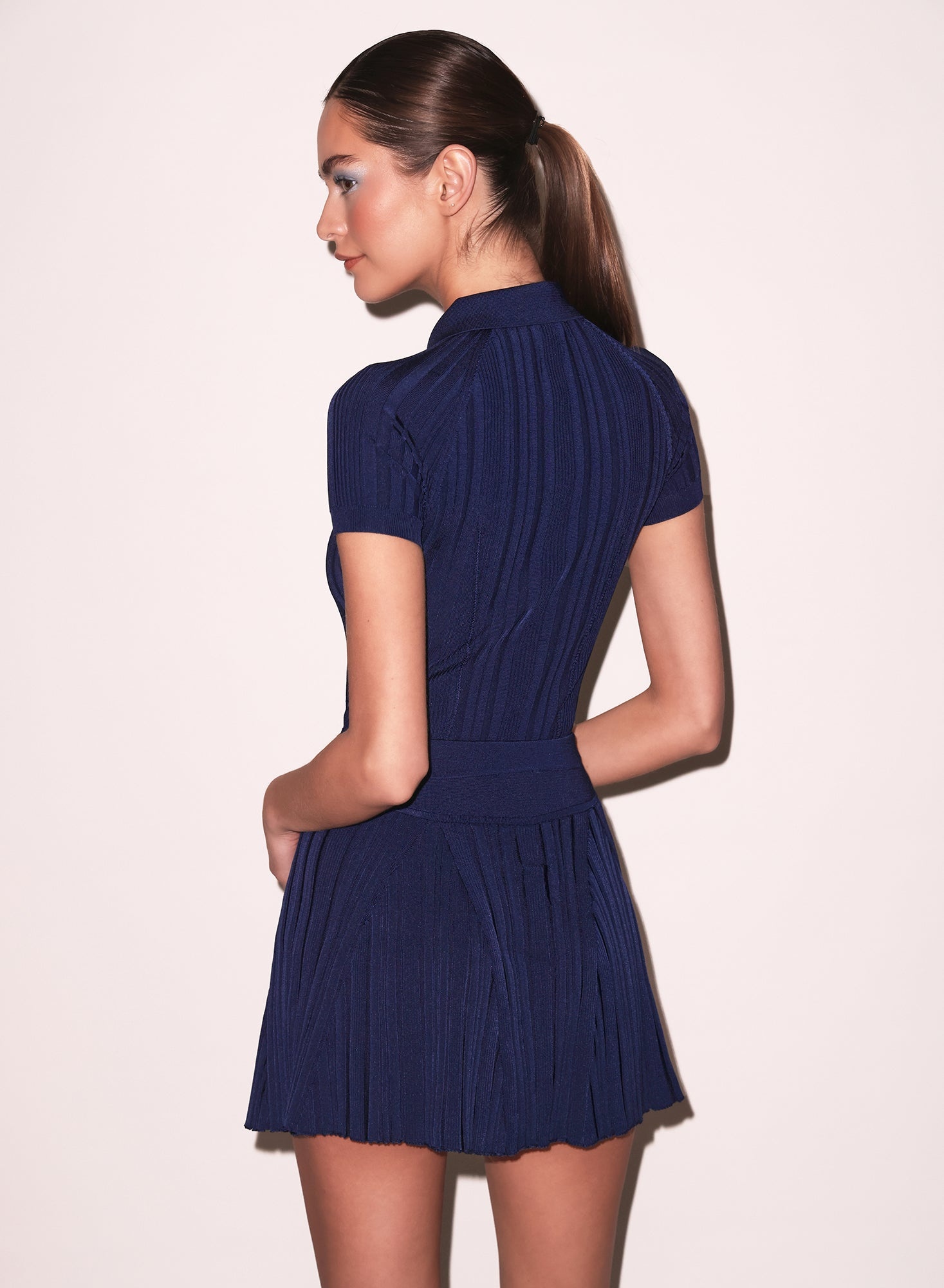 Rib Flared Skirt - 4