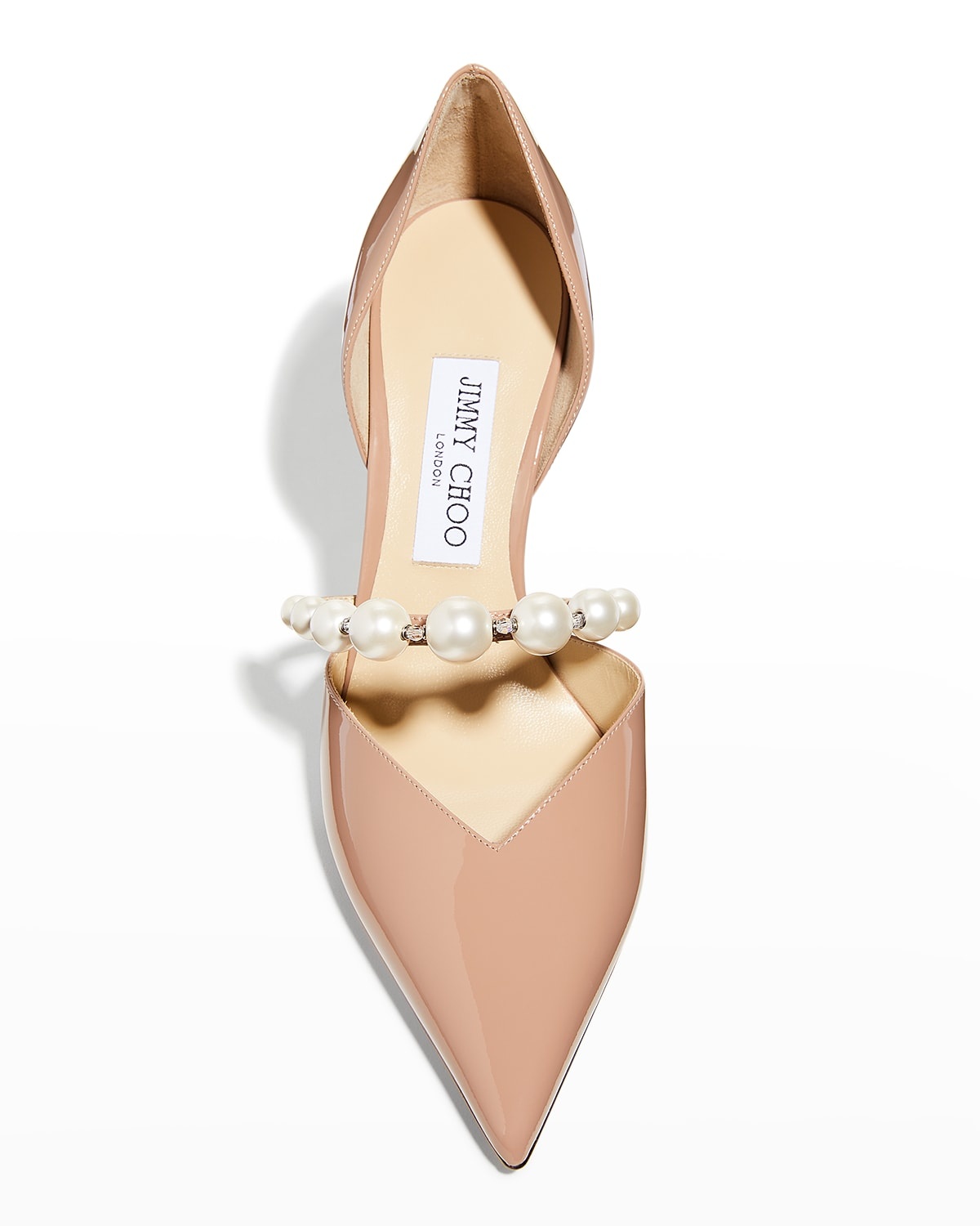 Aurelie d'Orsay Pearly Band Pumps - 5