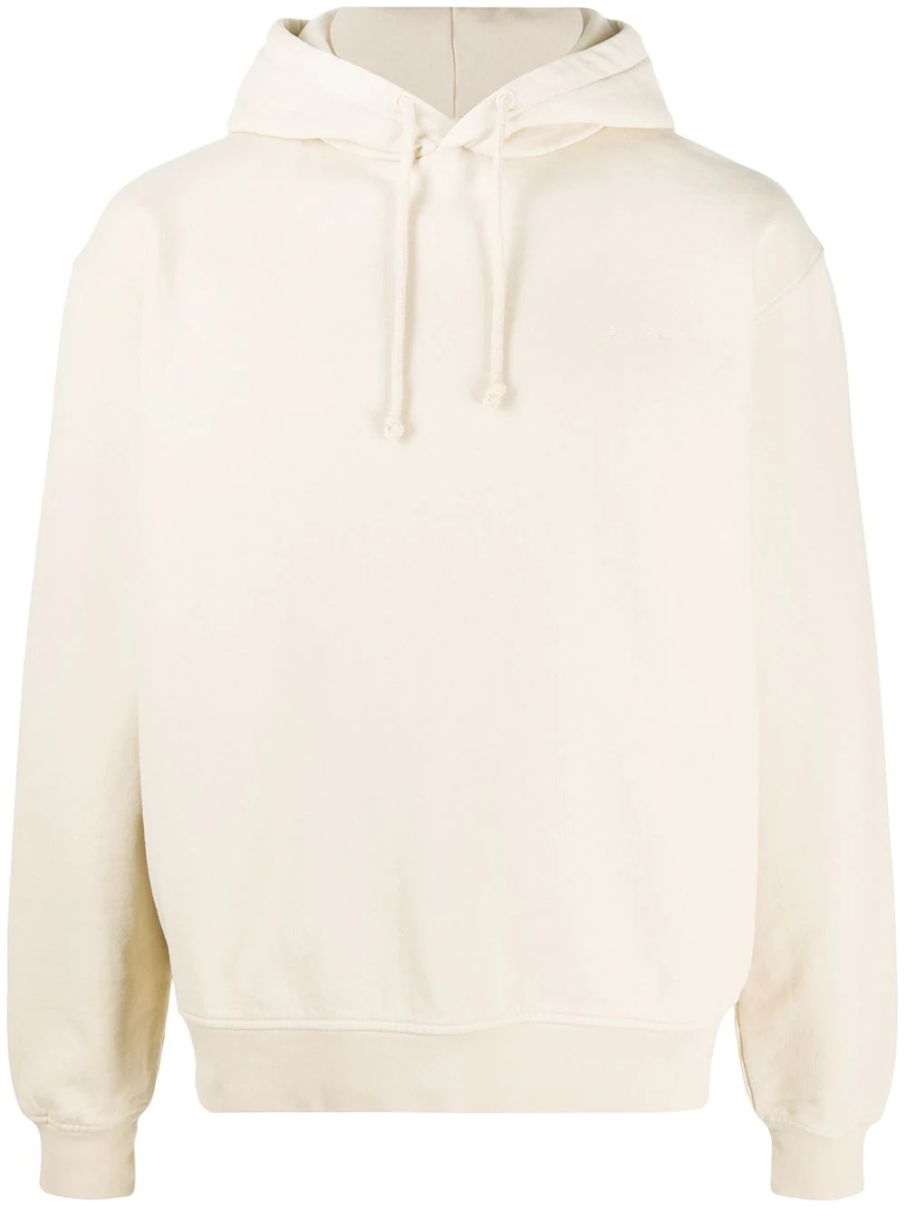 long-sleeve drawstring hoodie - 1