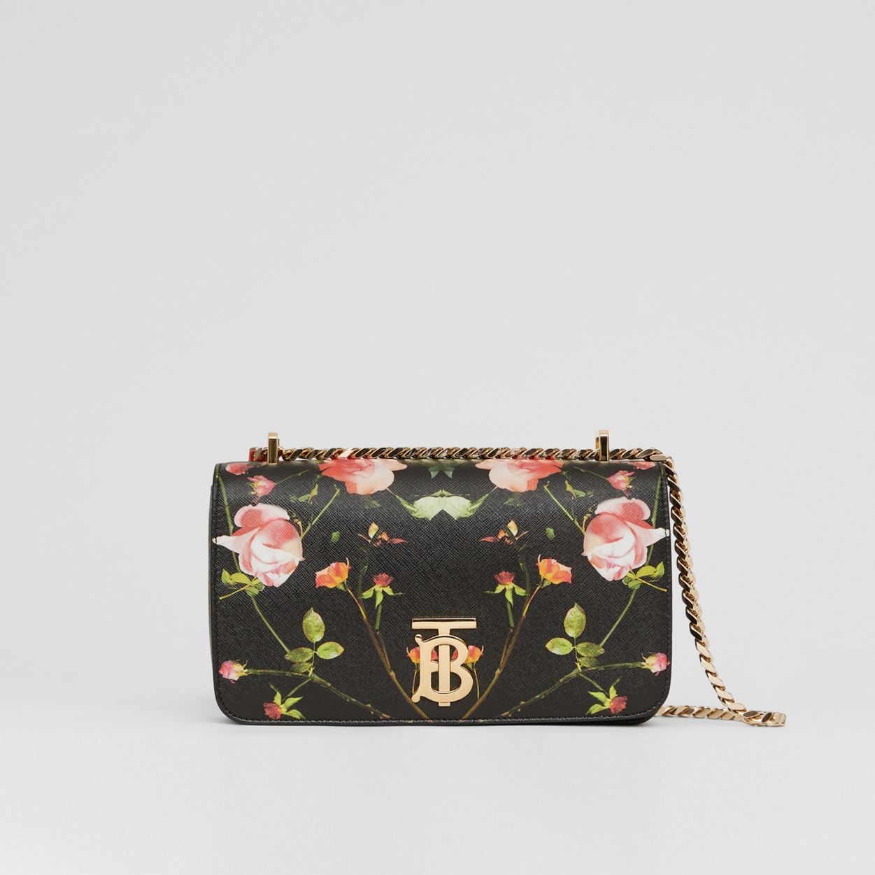 Small Rose Print E-canvas Lola Bag – Online Exclusive - 1