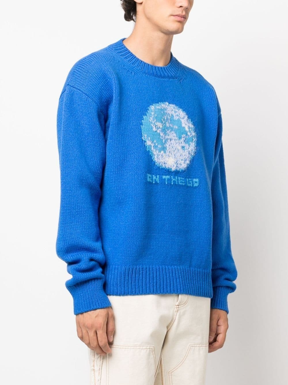 intarsia-knit wool-blend jumper - 3