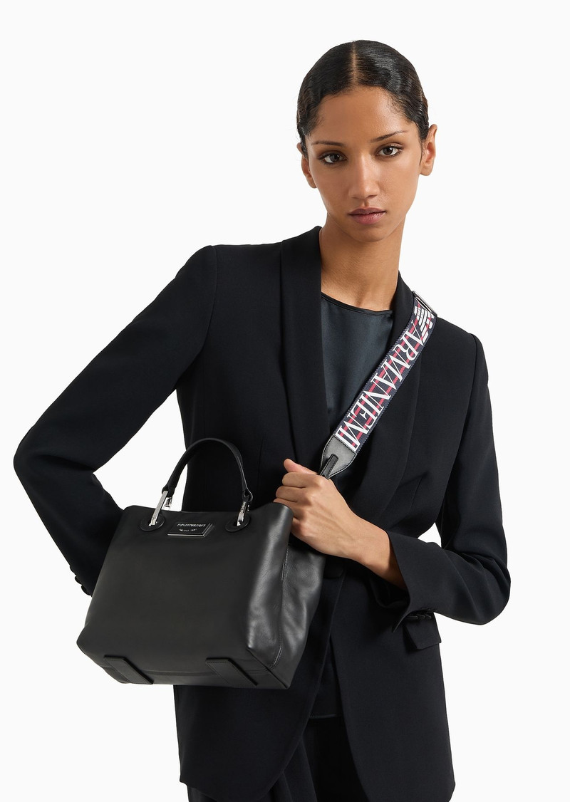 ASV small MyEA shopper bag in ecological leather 8