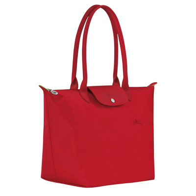 Longchamp Le Pliage Green L Tote bag Tomato - Recycled canvas outlook