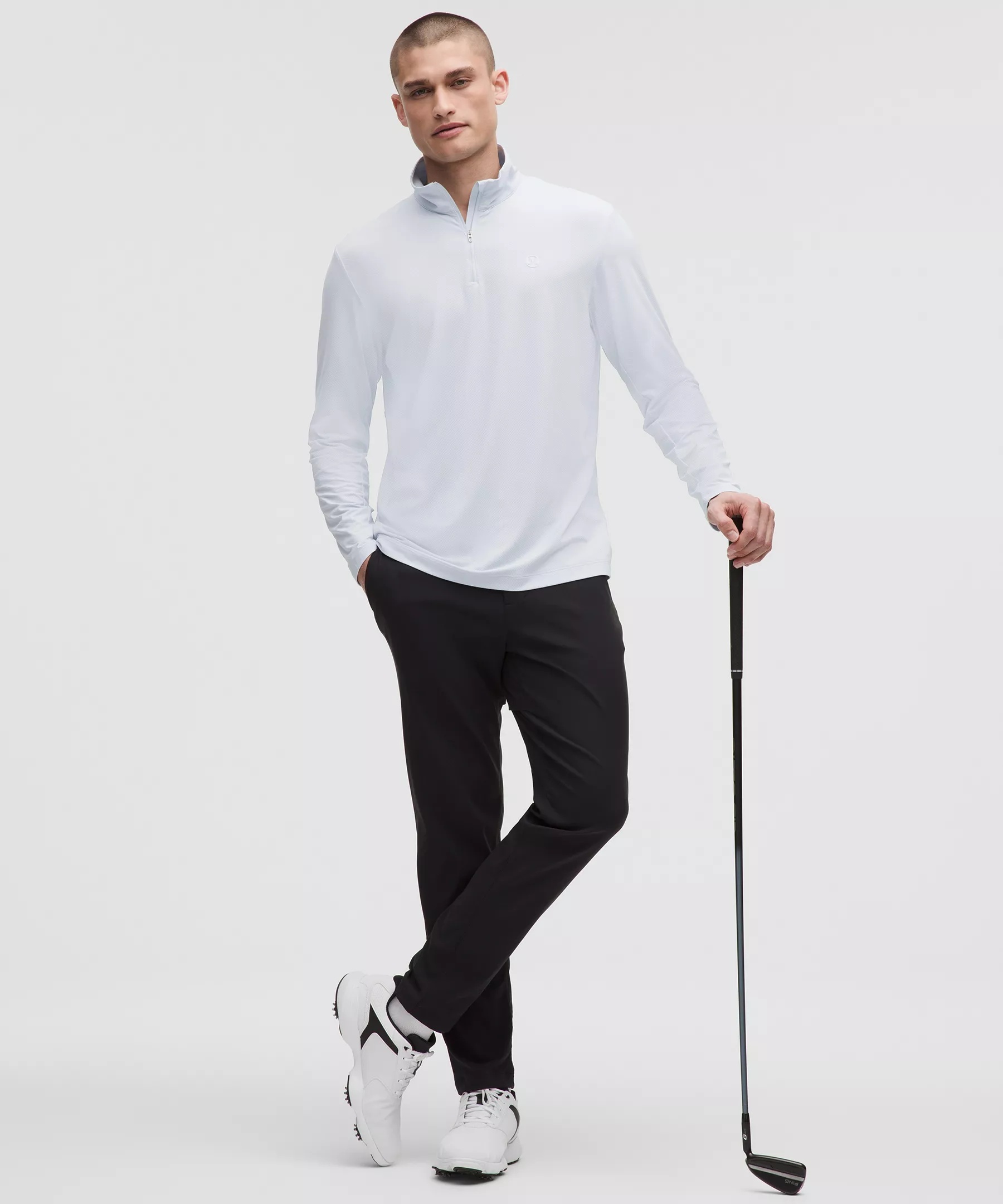 Logo Sport Long-Sleeve Half Zip - 6