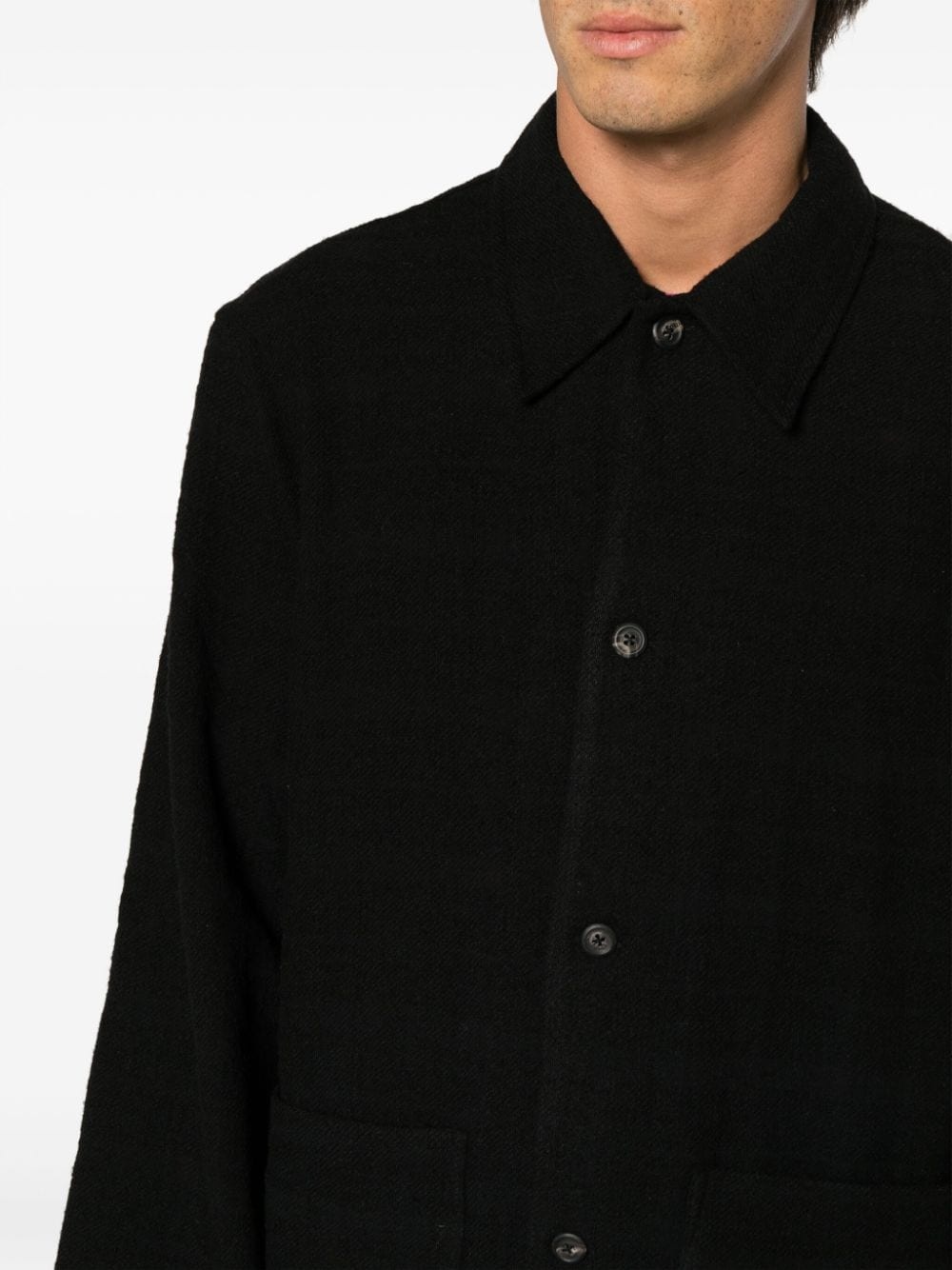 Maven felted shirt jacket - 5