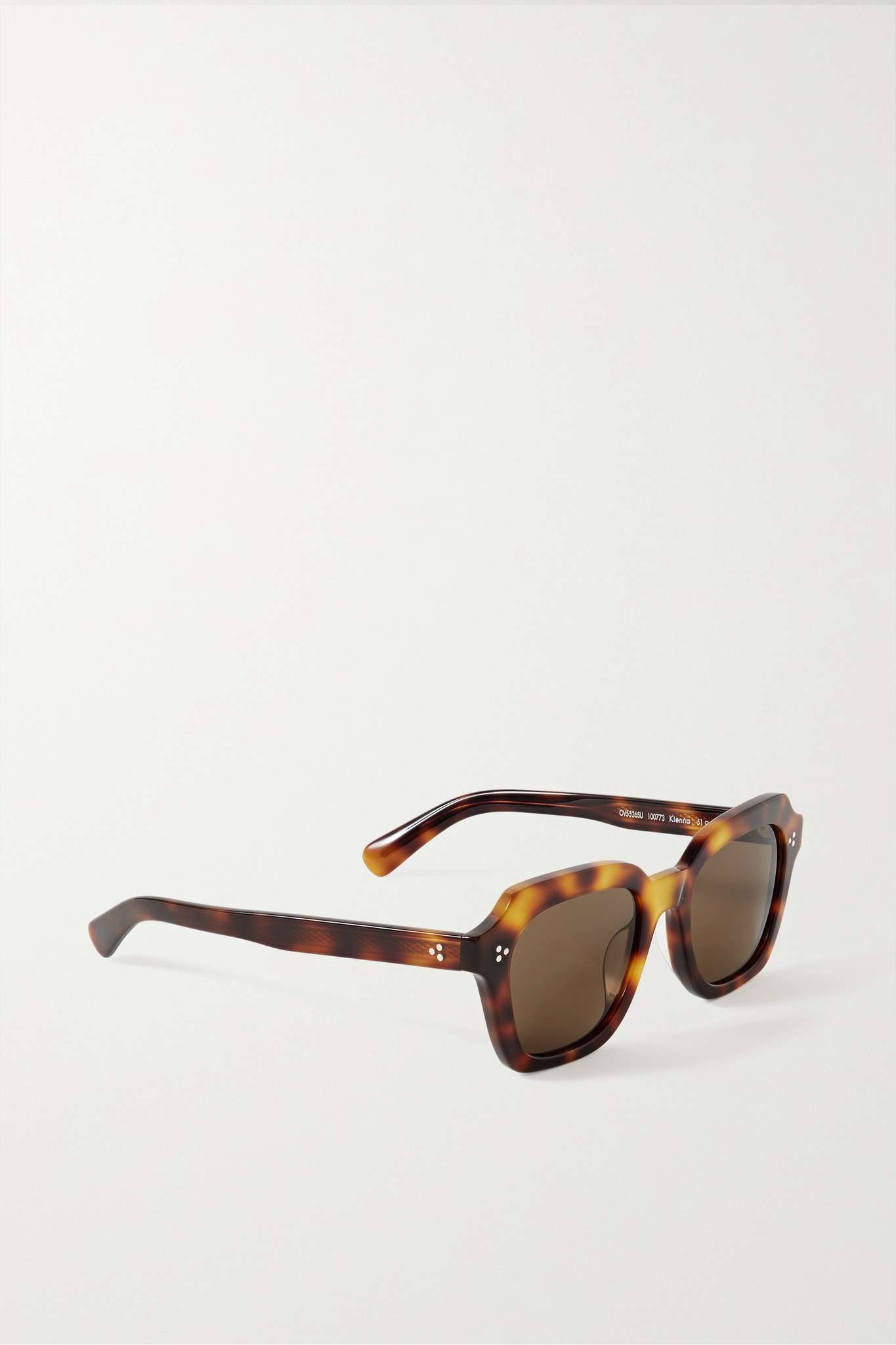 Kienna square-frame tortoiseshell acetate sunglasses - 3