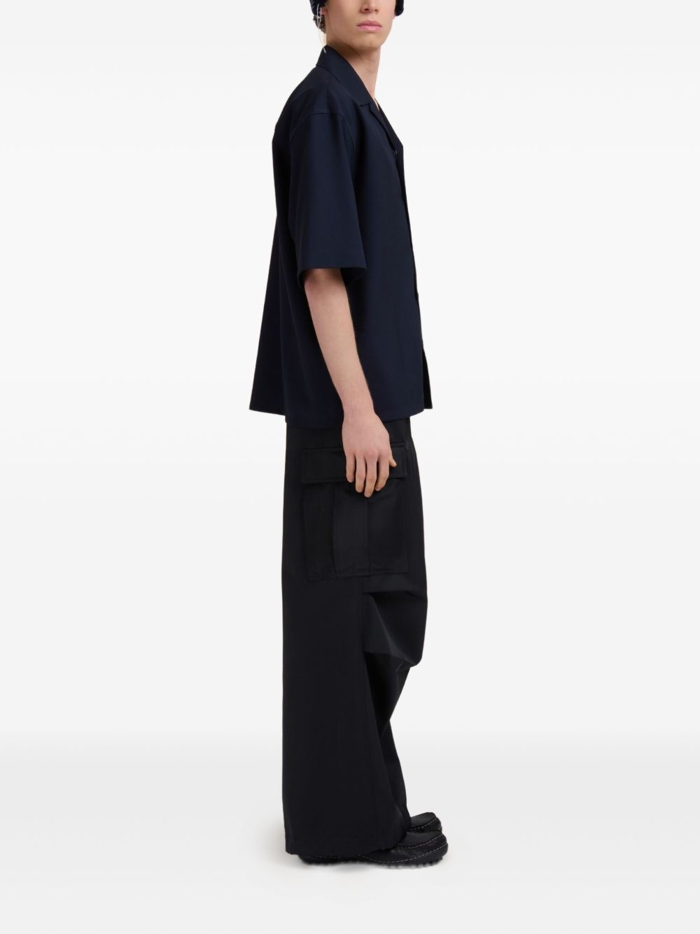 embroidered short-sleeve shirt - 2
