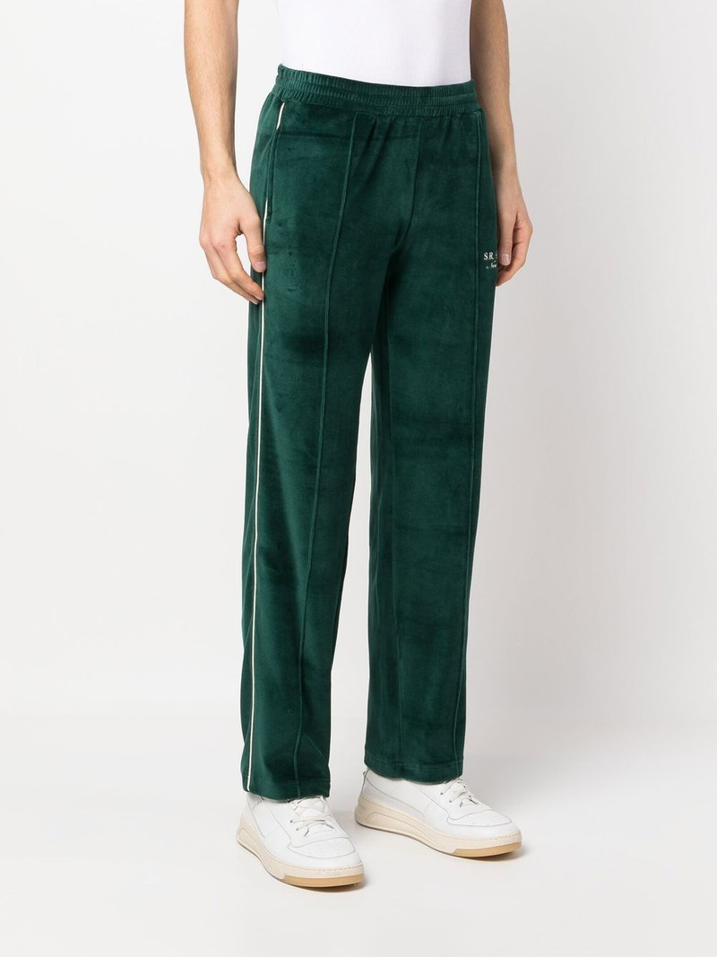 Sporty & Rich logo-embroidered track pants outlook