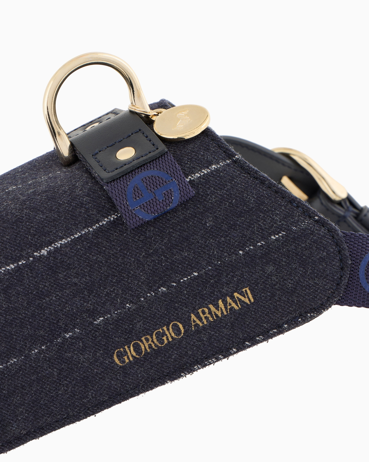 POLDO X GIORGIO ARMANI HARNESS IN VIRGIN WOOL AND LEATHER - 4