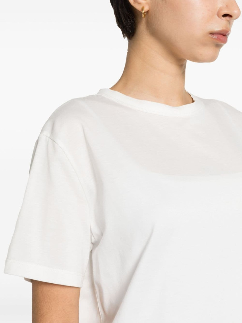 panelled cotton T-shirt 5