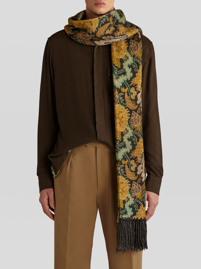 Etro FLORAL TRICOT SCARF outlook