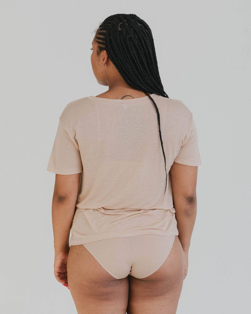 BASERANGE Loose Tee Shirt - Bamboo Lyocell outlook