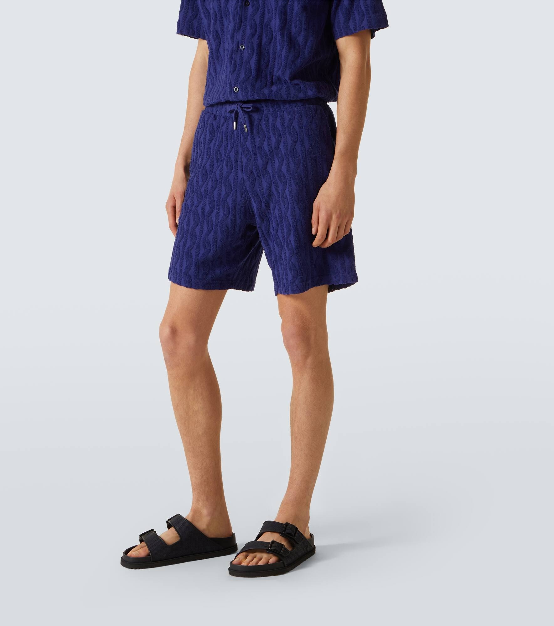 Augusto cotton Bermuda shorts - 3