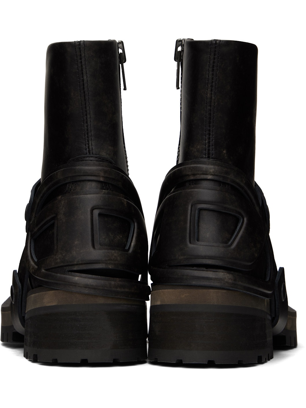 Brown D-Texan-Harness Boots - 2