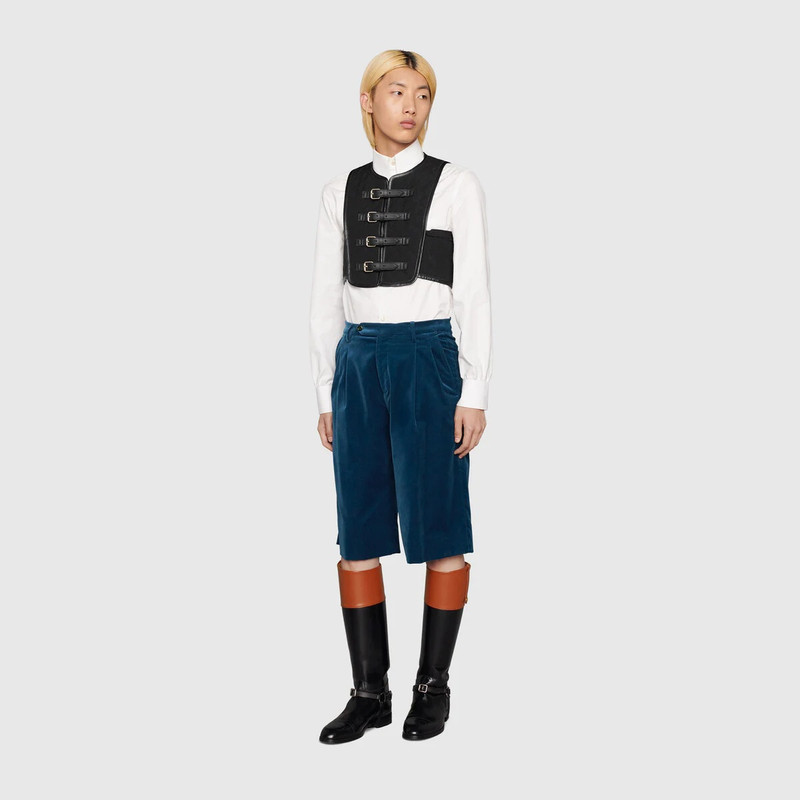 GUCCI Quilted wool vest outlook