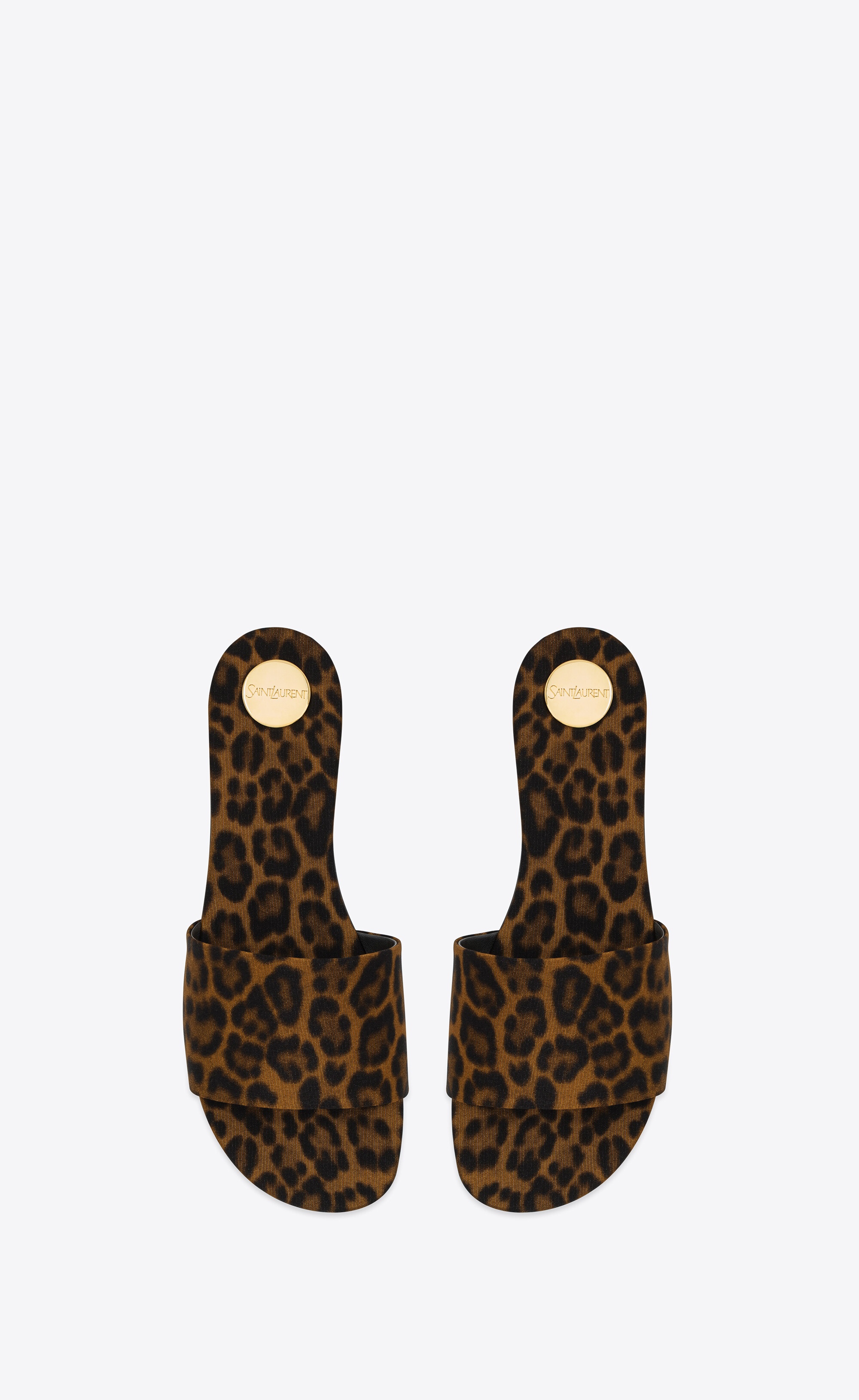 carlyle slides in leopard grosgrain - 2