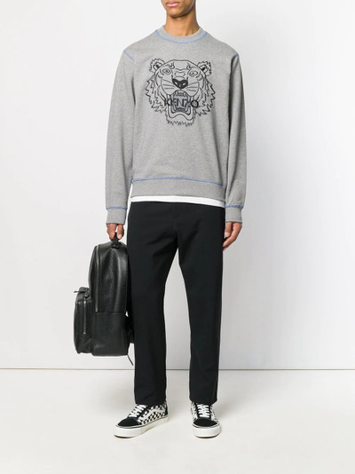 KENZO embroidered tiger sweatshirt outlook