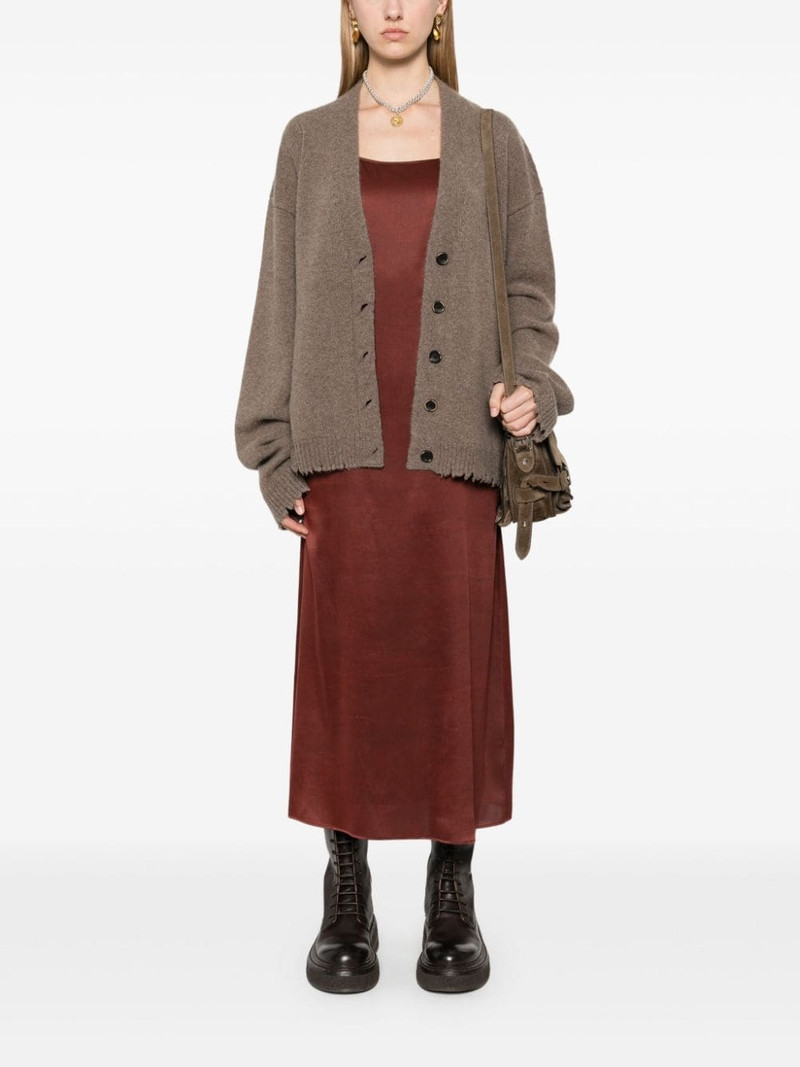 UMA WANG Over cashmere cardigan outlook