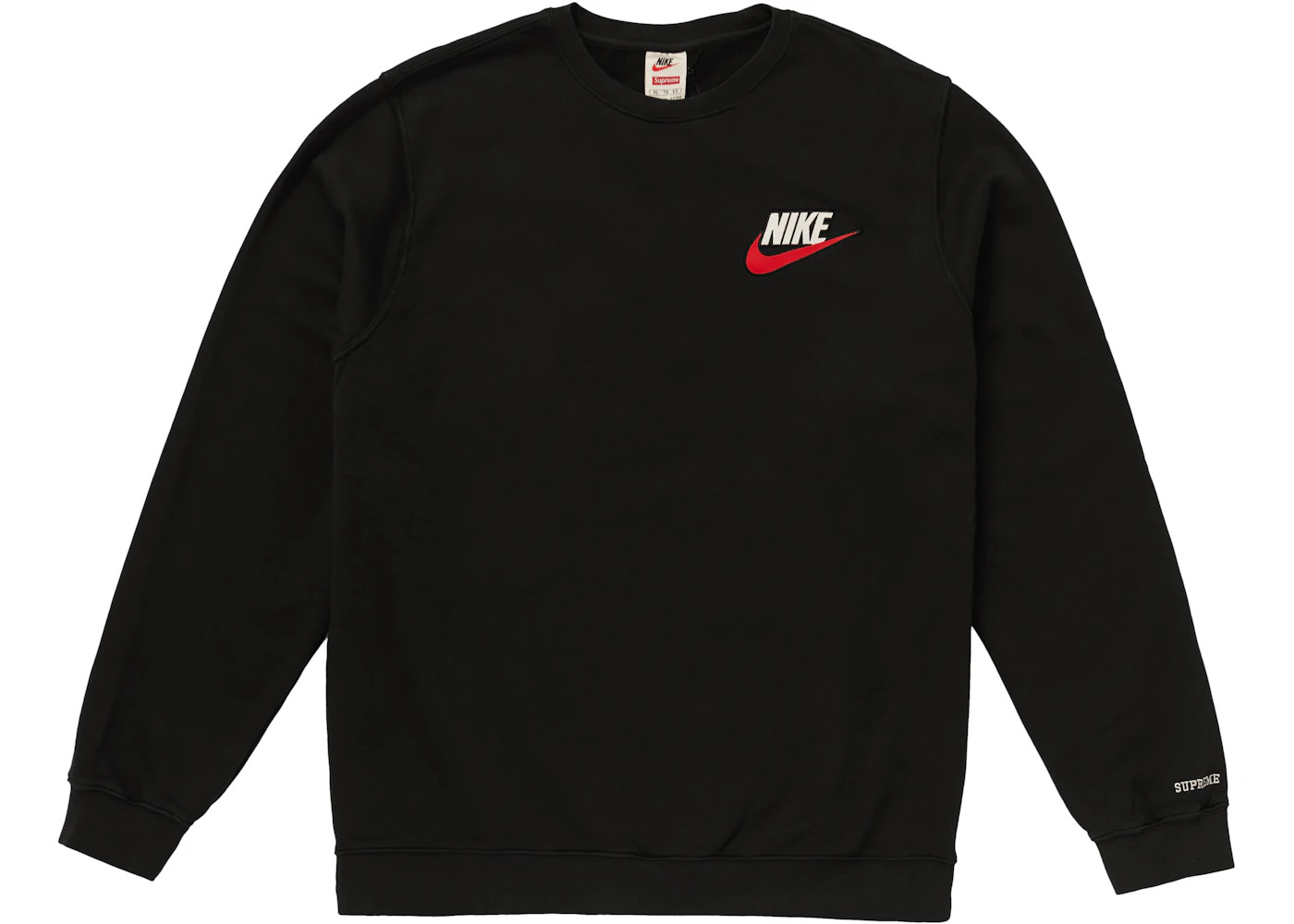 Supreme Nike Crewneck Black - 1