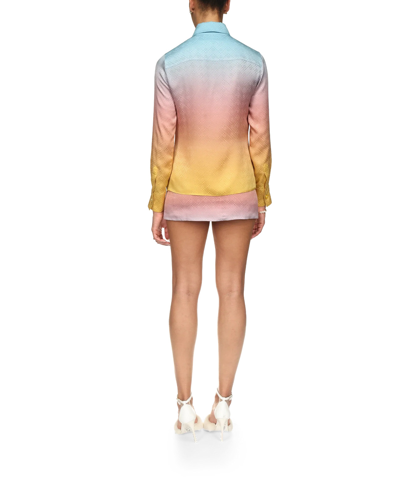 Ping Pong Gradient Silk Shirt | Casablanca Paris - 4